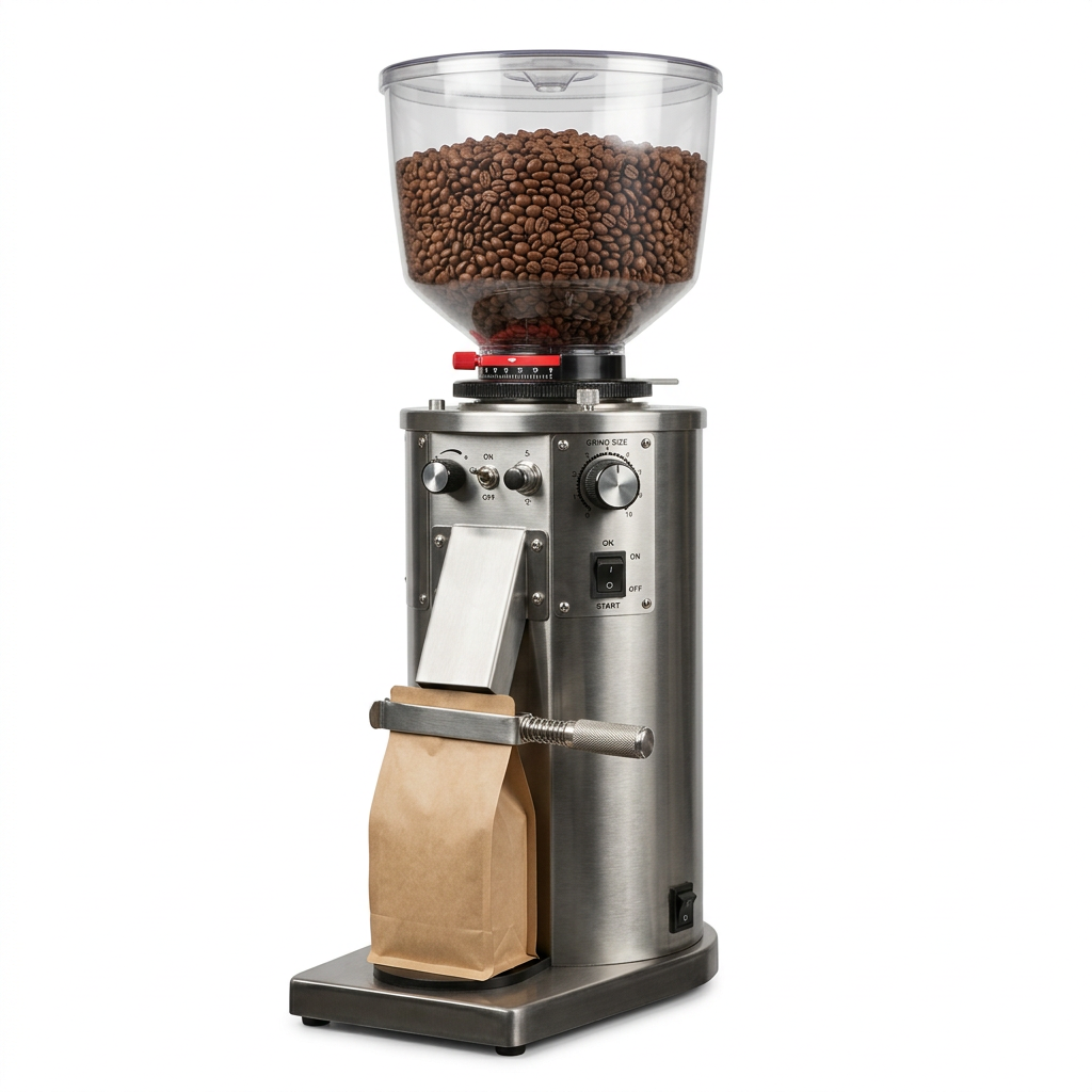 Molino de café de muestra generado con IA