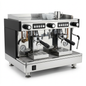 Máquina de espresso de dos grupos, imagen de muestra generada con IA