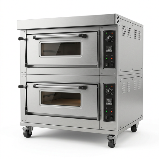 Horno para pizza de muestra generado con IA